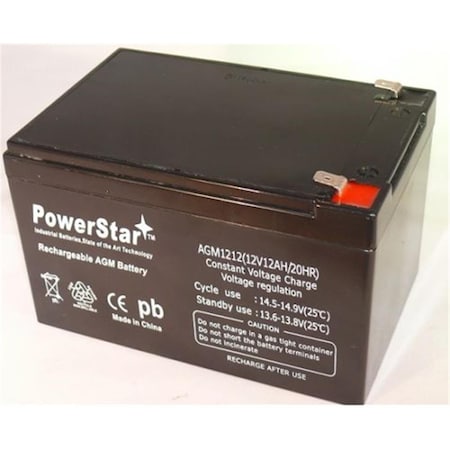 Powerstar Peg Perego 12 Volt Replacement Battery Only Iakb0501 With 2 Year Warranty PO46666